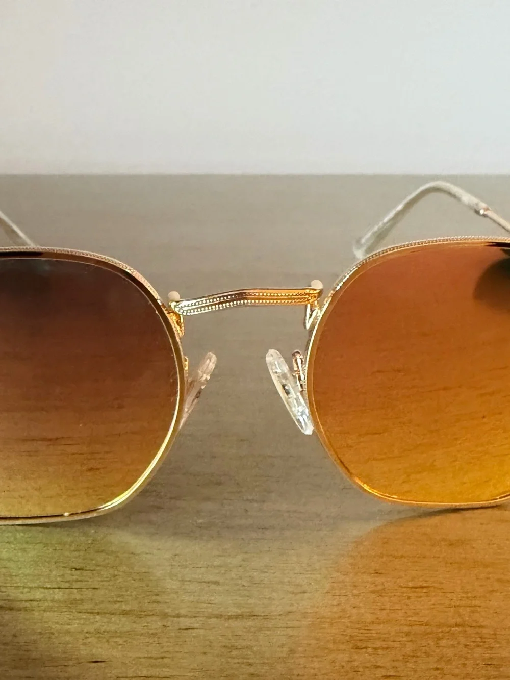Sojos Women's Pink Mirrored Sunglasses - Gold Frame
